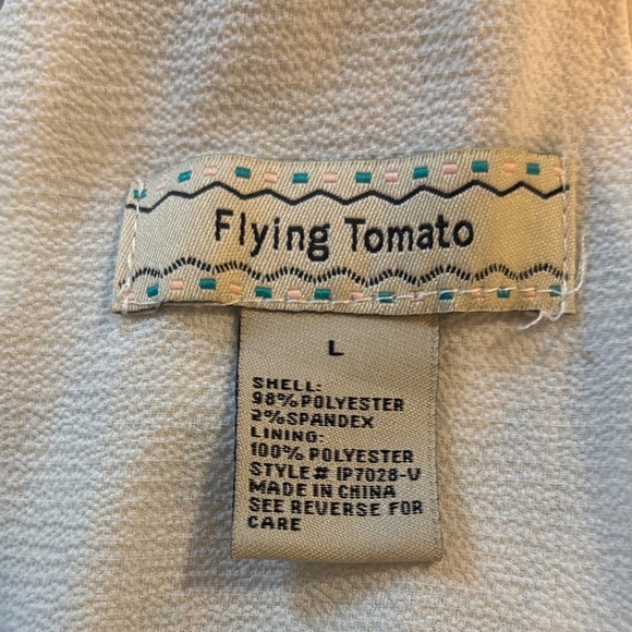 Flying Tomato Tropical Print Halter Jumpsuit-NWOT - Picture 6 of 7